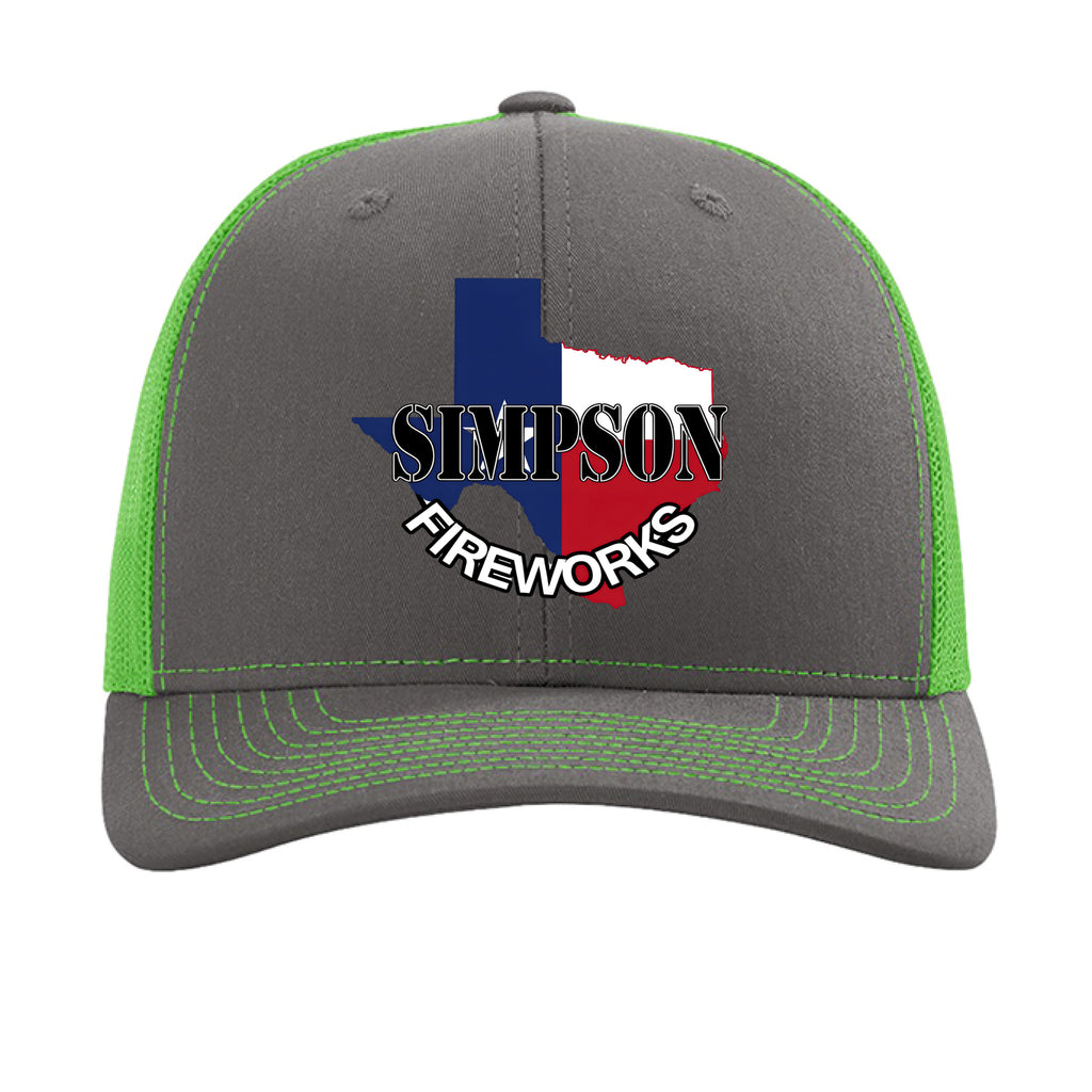 Charcoal/ Neon Green - FRONT