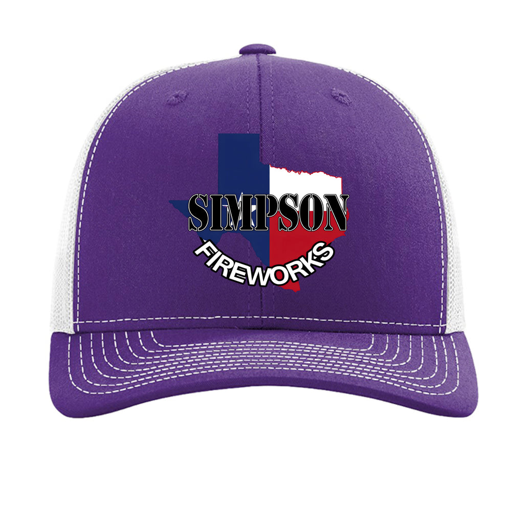 Purple/ White - FRONT