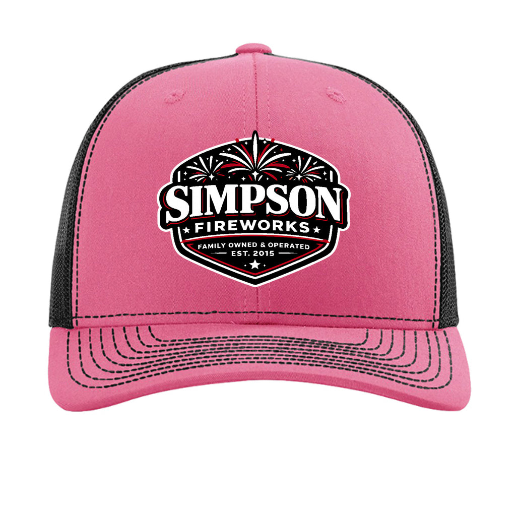 Hot Pink/ Black - FRONT