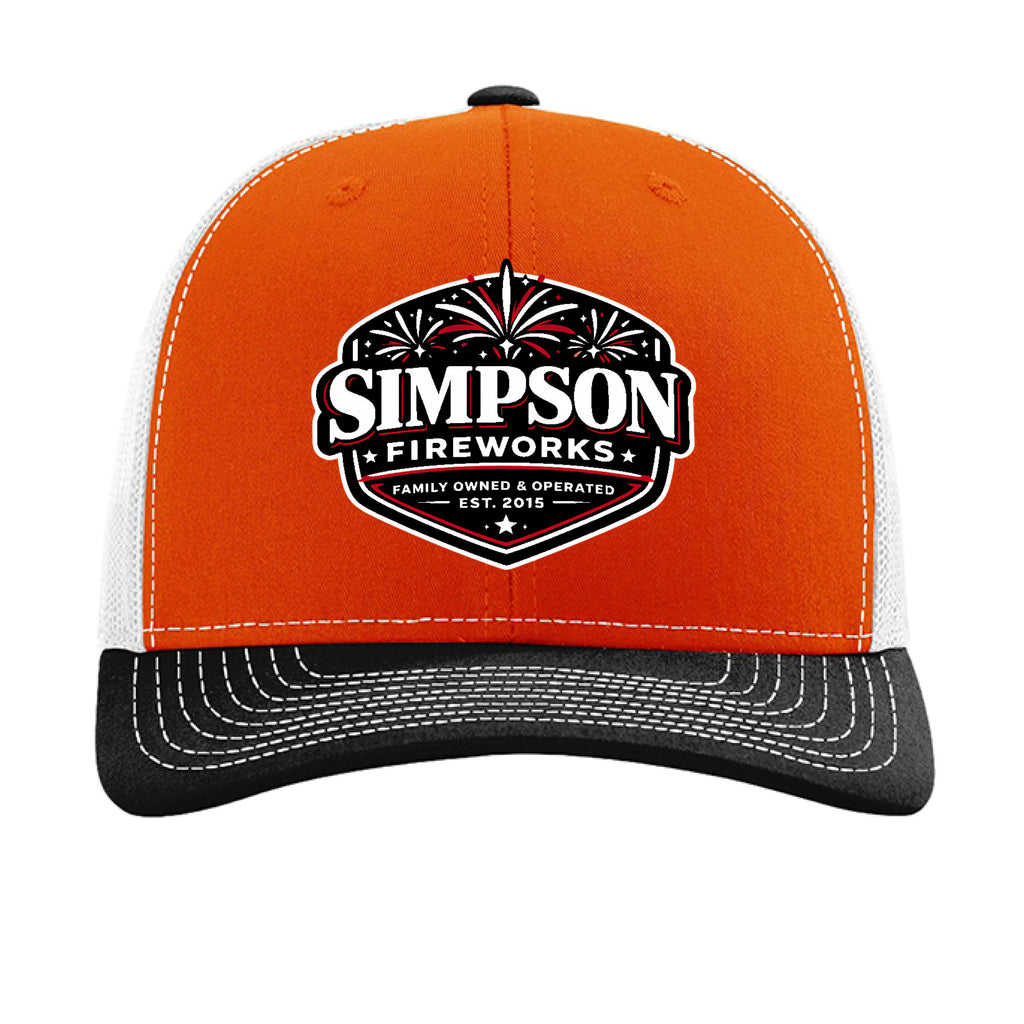 Orange/ White/ Black - FRONT